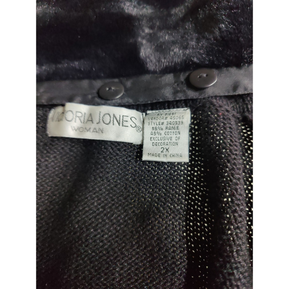 Victoria Jones Christmas womans XXL sweater - Picture 5 of 5